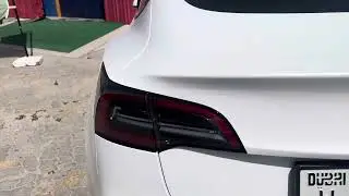 Tesla model 3 in Dubai