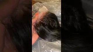 FIRST TIME DYING BLEACHING TRANSPARENT LACE NEXT DYING