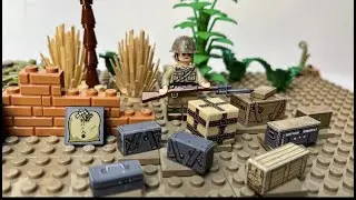Brickmania Custom LEGO Sticker Pack Review - WW2 Japanese Ammo Crates and Ration Boxes