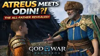 Atreus Meets Odin 😈⚡ | The All-Father Appears | God of War Ragnar&ouml;k | 4K 60FPS