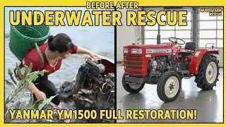 Underwater Rescue to Showroom: Yanmar YM1500 Full Restoration
