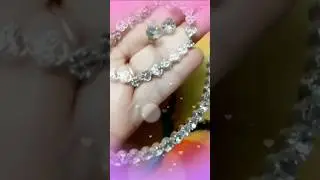 925 Silver sterling Zircon stud Jewelry #apparelmania #shortsfeed #earring #necklace #bracelet