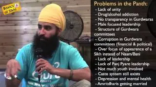 Panj Pyare Workshop #1 - Problems in the Panth
