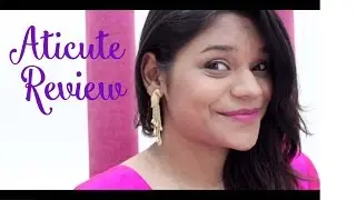 Aticute - Indian Jewellery brand Review ll Miss Pink Shoes