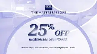 The MEGA Mattress Event at the Mattress Store at Dunk and Bright!