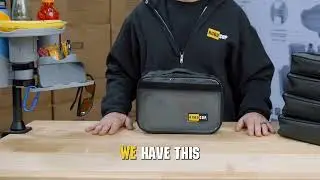 Durable & Versatile Waterproof Zippered Storage Pouch Set | Organize Tools, Accessories & More!