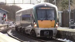 Irish Rail 22000 Class Intercity Train 22260 - Clonsilla Station, Dublin