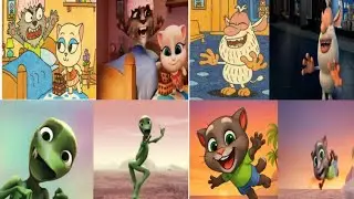 Dame Tu Cosita FULL HD | &ldquo;Talking Tom, Angela & Booba vs Alien Dance 👽🤣 | Funny Cartoon Mashup&rdquo;