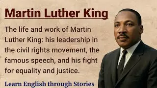 Learn English through Stories: Martin Luther King | I Have A Dream | Civil Rights Story