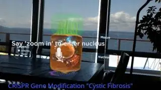 Holographic CRISPR Gene Modification for 