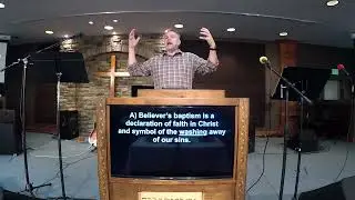 Matthew 3:13-17: The Baptism of Jesus (1-25-26)