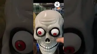 Scary face #halloween #trending #satisfyingvideo #shorts