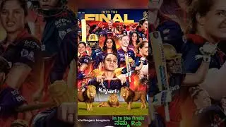 Rcbw in to the finals #viral #cricket #rcbians #ipl #wpl