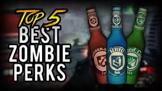 Top 5 Best Zombies Perks - Bo2, Bo1 & WaW