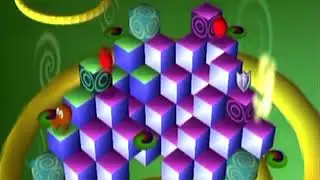 Q*Bert Dreamcast Intro + Gameplay [No Commentary]
