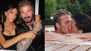 Victoria & David Beckham's PDA Post Sparks Family Drama! 🔥👀🥵💋#davidbeckham #davidbeckam #drama #yt