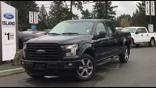 2016 Ford F-150 XLT Sport SuperCrew 4X4 + Unique Sport Cloth  Bucket Seats Review| Island Ford