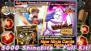 (NxB NV 4.5th Anniversary) 5K Shinobite for Momoshiki & Boruto (VS) | Naruto X Boruto Ninja Voltage
