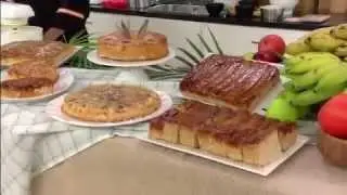 Bolo Especial de abacaxi, maçã ou banana do Chef: Eduardo Beltrame