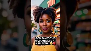 GOD LITERALLY Saved Her LIFE AT A 7-11‼️🤯 #shorts