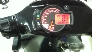 Custom Koso RX2N Speedo with Gilera VXR 200 original cover - Scooter Narcotics