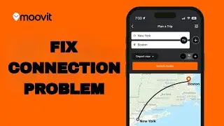 How To Fix And Solve Connection Problem On Moovit App | Easy Fix