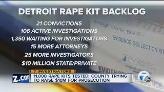 11,000 rape kits tested
