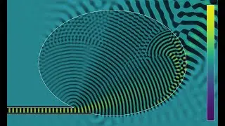A beam of longer wavelength in an elliptical whispering gallery mode resonator