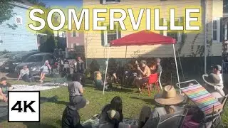 Somerville PorchFest 2023 Boston 4K | Live Music, Street Parties & Community Vibes