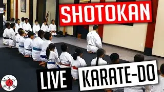 Shotokan Karate Training Live