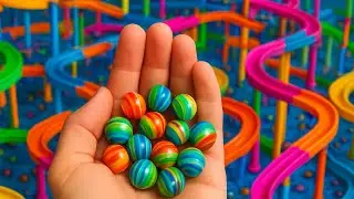 The Giant Marble Run Race ASMR &ndash; Record Breaking Design