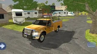 Coast Van ambulance Van driving - Emergency beach Patrol simulator #1 | Android gameplay