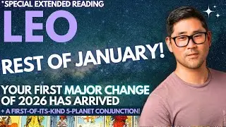 Leo - PREPARE FOR ASCENSION, POWER AND HUGE NEW BEGINNING! 🌠​  Tarot Horoscope