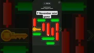 7 November mini game key puzzle solved