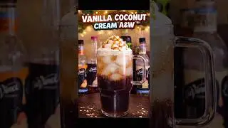 Vanilla Coconut 🥥 cream A&W fizzy! #drink #sugarfree #watertok #water