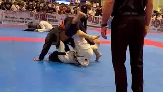 BJJ White Belt Match From Jager Asian Open Good Escapes From Positions Makati Philippines