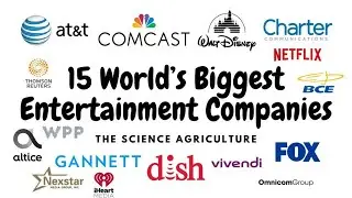 15 World's Biggest Entertainment Companies