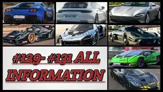 CSR 2- Season 129- Season 131 All Information On Milestone, Prestige And Events Cars You Need