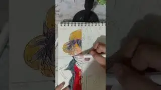 Drawing and Color Monkey D Luffy but Edited(Drawing and Coloring Anime Channel )