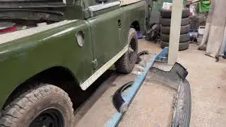 Land Rover Series 3.5 V8 First Start Up