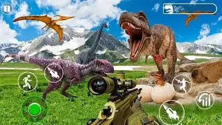 Hunting Giant Dinosaurs in Dinosaur Hunter 3D | Wild Safari Gameplay 2026