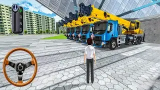 Collect All New Grove mobile Crane Truck transportation Delership start&ndash;3d driving class simulator