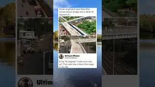 Engineers Got Fired For Building This Insane Bridge #engineering #fail