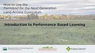 How to Use the Land Access Curriculum: Introduction to Performance Based Learning