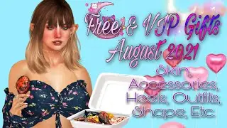 SECOND LIFE - FREE & VIP GIFTS - SKIN,ACCESSORIES, OUTFITS, SHAPE, APPLIERS,HEELS ETC.