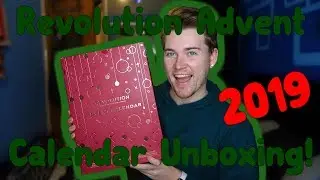 Revolution Advent Calendar Unboxing 2019! | Face Mask Fridays! | RandomJosh