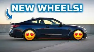 My BMW M4 Gets NEW Wheels! (Perfect Fitment)