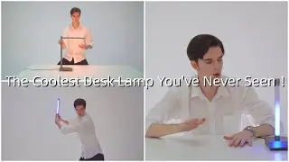 Satisfying, but very weird, is it a lightsaber, or a desk lamp, or an RGB light？
