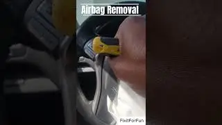 Deployed Airbag Removal (2014 Nissan Altima)