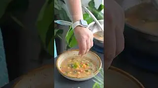 Foxtail millet soup #asmrcooking #recipe #food #soup #millet t
